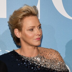 La princesse Charlene de Monaco et Katy Perry lors de la 2ème édition du "Monte-Carlo Gala for the Global Ocean" à Opéra de Monte-Carlo à Monaco, le 26 septembre 2018. © Bruno Bébert/Bestimage