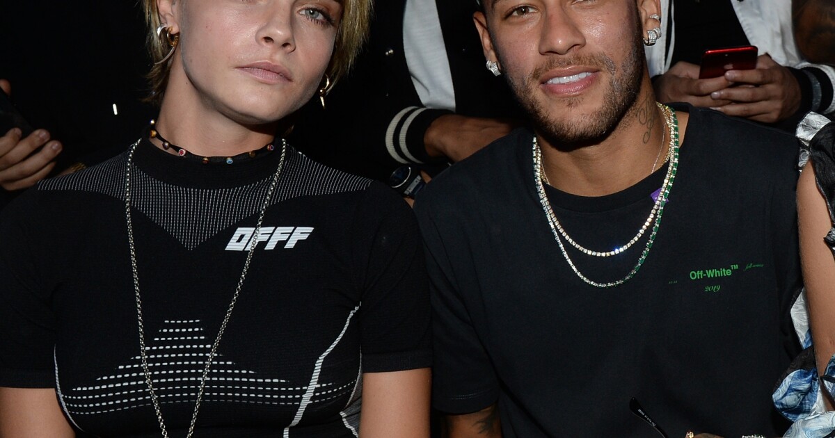 Fashion Week Neymar Et Sa Ch Rie Couple Ultrastyl Pour Off White Purepeople