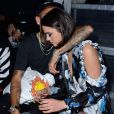 Neymar Jr. et Bruna Marquezine Défilé Off -White™, collection prêt-à-porter printemps-été 2019 lors de la Fashion Week de Paris, le 27 septembre 2018.