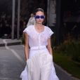 Défilé Off -White™, collection prêt-à-porter printemps-été 2019 lors de la Fashion Week de Paris, le 27 septembre 2018.