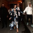 Neymar Jr. et sa compagne Bruna Marquezine à la sortie du défilé Off-White™ lors de la Fashion Week de Paris (PFW), le 27 septembre 2018. © Ramsamy Veeren/Bestimage
