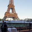 Exclusif - Illustration - Baptême du bateau "Ducasse sur Seine" à Paris. Le 27 septembre 2018 © Julio Piatti / Bestimage