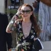 Lindsay Lohan a été aperçue en train de filmer des scènes pour sa nouvelle émission de téléréalité à Mykonos en Grèce. Les séquences ont été filmés au sein du 'Lohan Beach Club', le 7 aout 2018.