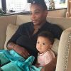Serena Williams pose avec sa fille Olympia sur Instagram le 10 septembre 2018.