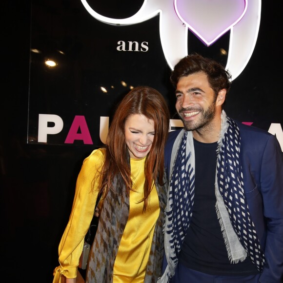 Exclusif - Elodie Frégé et son compagnon Gian Marco Tavani - Soirée du 30ème anniversaire de la maison Paule Ka à Paris le 30 septembre 2018. © Marc Ausset-Lacroix/Bestimage