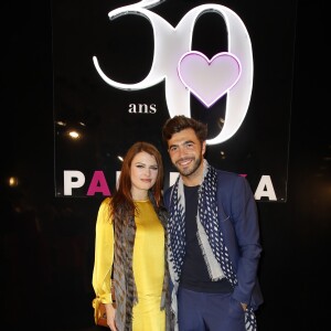 Exclusif - Elodie Frégé et son compagnon Gian Marco Tavani - Soirée du 30ème anniversaire de la maison Paule Ka à Paris le 30 septembre 2018. © Marc Ausset-Lacroix/Bestimage