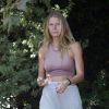 Exclusif - Gwyneth Paltrow est allée rendre visite à une amie à Los Angeles, le 23 septembre 2018