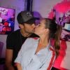 Exclusif - Julien Guirado et Audrey - Emission "Le Show de Luxe" sur la Radio Voltage à Paris le 29 septembre 2018. © Philippe Baldini/Bestimage