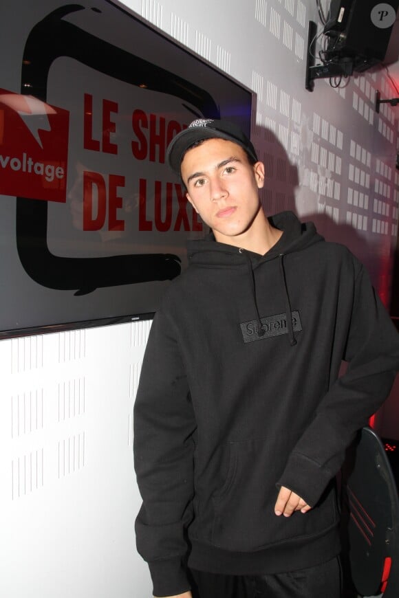 Exclusif - Raphaël Le Friant (fils de bob Sinclar) - Emission "Le Show de Luxe" sur la Radio Voltage à Paris le 29 septembre 2018. © Philippe Baldini/Bestimage
