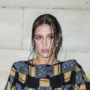 Adèle Exarchopoulos - Défilé de mode prêt-à-porter printemps-été 2019 "Louis Vuitton" à la Cour Carrée du Louvre. Paris, le 2 octobre 2018 © Olivier Borde / Bestimage