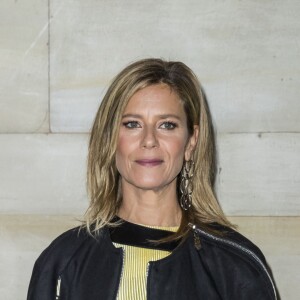 Marina Foïs - Défilé de mode prêt-à-porter printemps-été 2019 "Louis Vuitton" à la Cour Carrée du Louvre. Paris, le 2 octobre 2018 © Olivier Borde / Bestimage