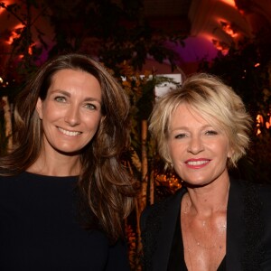 Exclusif - Anne-Claire Coudray (Maîtresse de cérémonie) et Sophie Davant - Dîner de la Fondation ARC au Pavillon Cambon à Paris, le 1er octobre 2018. © Rachid Bellak/Bestimage