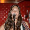 Exclusif - Vanille Clerc, fille de Julien Clerc, en concert à la Gioia (restaurant du VIP room) à Paris, le 28 mai 2013.