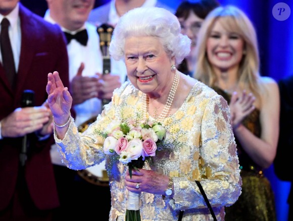 Concert au théâtre Royal Albert Hall à l'occasion du 92ème anniversaire de la reine Elisabeth II d'Angleterre à Londres le 21 avril 2018.