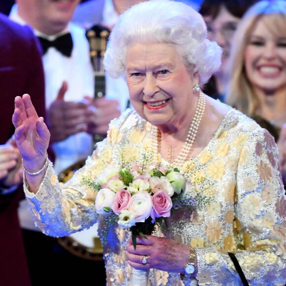 Concert au théâtre Royal Albert Hall à l'occasion du 92ème anniversaire de la reine Elisabeth II d'Angleterre à Londres le 21 avril 2018.