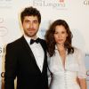 Agustin Galiana, Lucie Lucas lors du photocall de la 8ème édition du "Global Gift Gala" à l'hôtel Four Seasons George V à Paris, le 16 mai 2017. © Marc Ausset-Lacroix/Bestimage