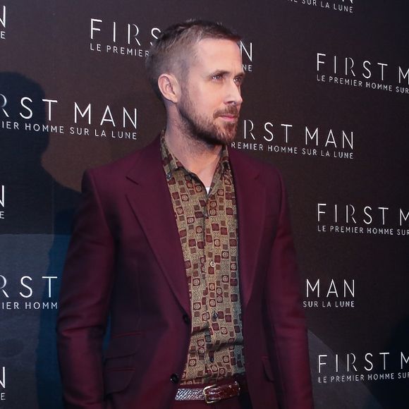 Exclusif - Ryan Gosling - Avant première du film "First Man" au cinéma UGC Normandie à Paris le 25 septembre 2018. © Borde-Vigerie/Bestimage
