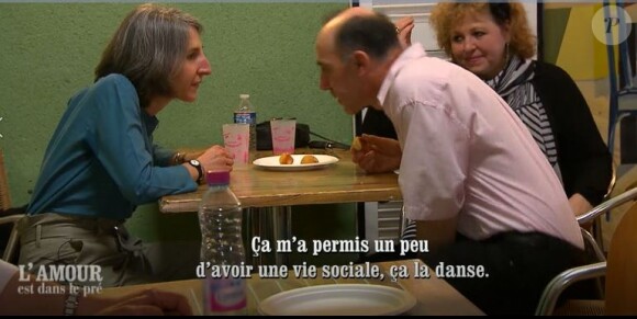 Patrice et ses prétendantes Sylvie et Anna - Extrait de l'émission "L'amour est dans le pré" diffusée lundi 8 octobre 2018 - M6