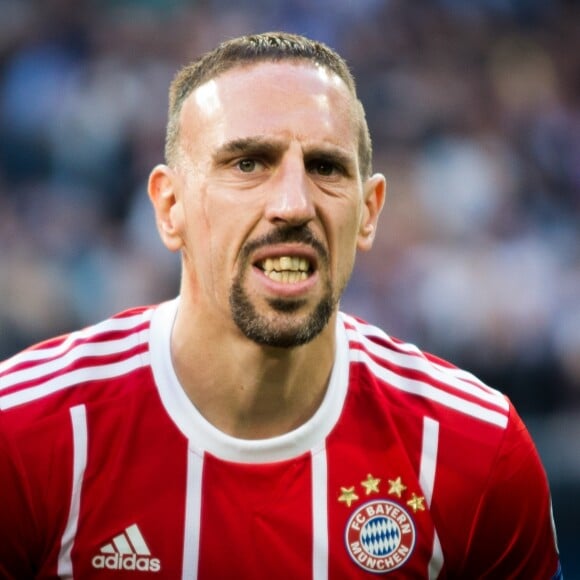 Franck Ribéry - Le Real Madrid en finale de la Ligue des champions après son match nul (2-2) contre le Bayern Munich au stade Santiago-Bernabéu à Madrid, Espagne, le 1er mai 2018.