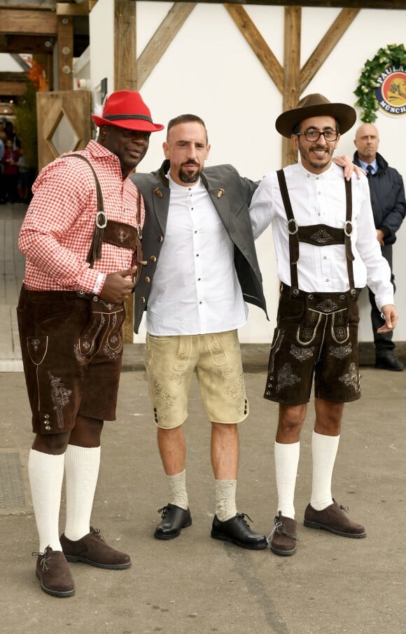 Franck Ribery - People lors de l'Oktoberfest à Munich. Le 7 octobre 2018.