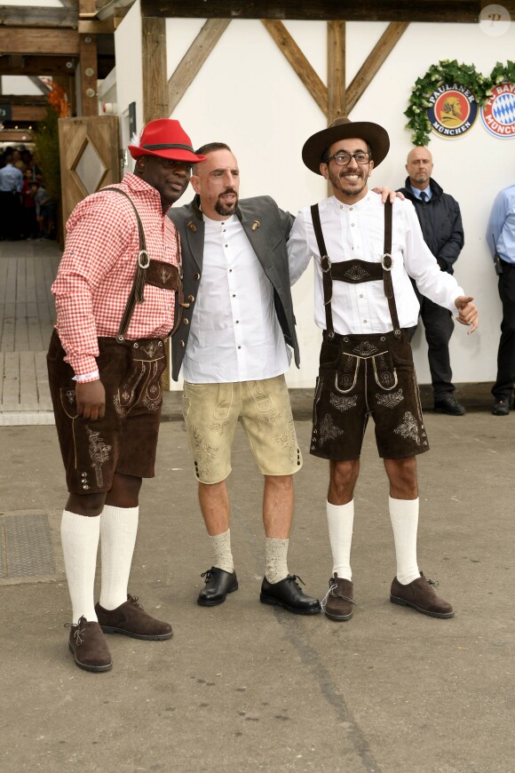 Franck Ribery - People lors de l'Oktoberfest à Munich. Le 7 octobre 2018.