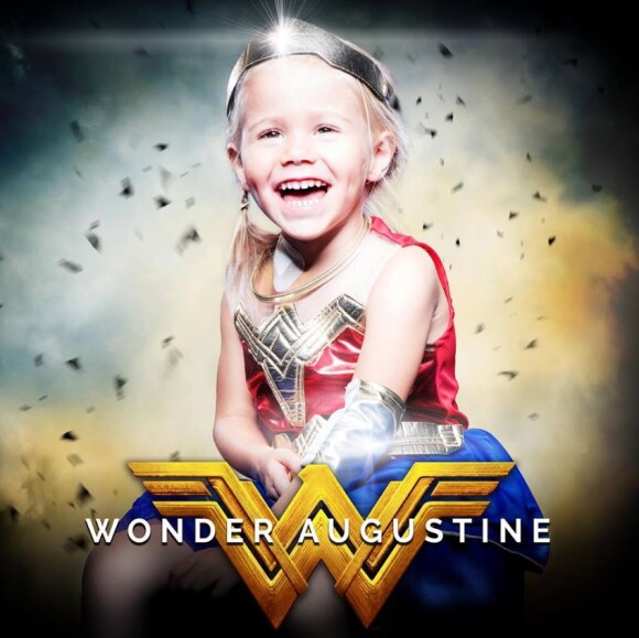 Wonder Augustine, surnom donné à Augustine, fillette de 4 ans décédée le 8 octobre 2018 d'un cancer du cerveau.