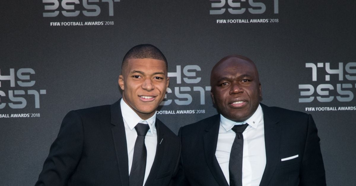 Kylian Mbappé et son père Wilfried Mbappé - Les célébrités ...