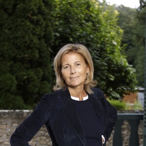 Claire Chazal - "Les écrivains chez Gonzague Saint Bris" - 1ère édition à Chanceaux-près-Loches, le 26 août 2018. © Cédric Perrin/Bestimage