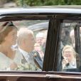 La princesse Eugenie d'York - Les invités arrivent à la chapelle St. George pour le mariage de la princesse Eugenie d'York et Jack Brooksbank au château de Windsor, Royaume Uni, le 12 octobre 2018.
