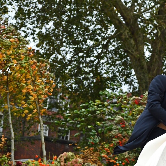 La princesse Eugenie d'York - Arrivées à la chapelle St. George pour le mariage de la princesse Eugenie d'York et Jack Brooksbank au château de Windsor le 12 octobre 2018.