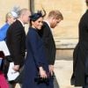 Meghan Markle en Givenchy - Arrivées des invités au mariage de la princesse Eugenie d'York et de Jack Brooksbnak à la chapelle Saint George de Windsor le 12 octobre 2018. 12 October 2018.