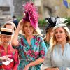 Ellie Goulding - Les invités arrivent à la chapelle St. George pour le mariage de la princesse Eugenie d'York et Jack Brooksbank au château de Windsor, Royaume Uni, le 12 octobre 2018.