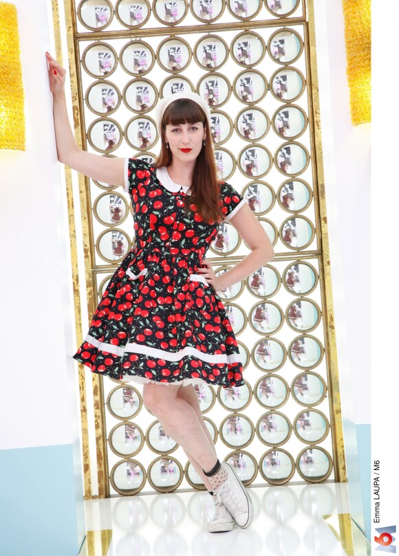 Fanny et ses concurrentes lors de la 1000e des "Reines du shopping" sur M6. Le 22 octobre 2018.