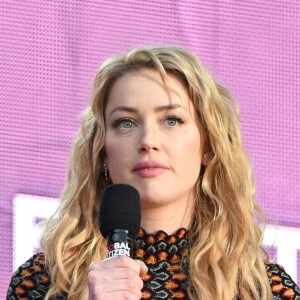 Amber Heard à la soirée 2018 Global Citizens Music Festival à Central Park à New York, le 29 septembre 2018