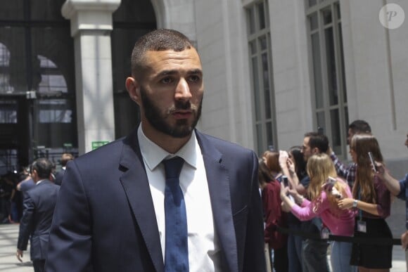 Karim Benzema - L'équipe du Real Madrid reçue à la mairie de Madrid après avoir remporté le 33e titre du Real en Liga à Madrid le 22 mai 2017