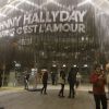 Exclusif - Borne d'écoute géante par Deezer du nouvel album de Johnny Hallyday à la Gare Saint-Lazare à Paris, le 18 octobre 2018. © CVS/Bestimage