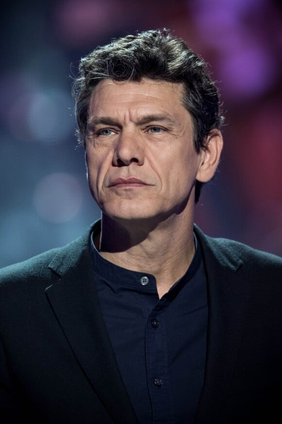 Exclusif - Marc Lavoine - Emission hommage à "Grégory Lemarchal, 10 ans après l'histoire continue" au Zénith de Paris et retransmis en direct sur TF1 le 7 janvier 2017. © Cyril Moreau/Bestimage