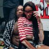 Wiz Khalifa et Winnie Harlow. Juillet 2018.