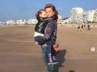 Sylvie Tellier, maman tendre avec sa petite Margaux : Sa carte postale vendéenne