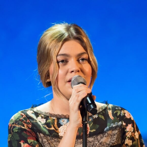 Louane Emera - 33ème Cérémonie des Victoires de la Musique à la Seine musicale de Boulogne-Billancourt, France, le 9 février 2018. © Coadic Guirec/Bestimage