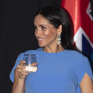 Prince Harry, the Duke of Sussex and Meghan, the Duchess of Sussex attend a reception and a State Dinner hosted by The President of Fiji. Suva, Fiji, October 23, 2018. Photo by Splash News/ABACAPRESS.COM23/10/2018 - Suva