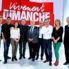 Exclusif - Benabar, Chanee, Anne Sophie Pic, Michel Drucker, Gerard Jugnot, Marcel Ichou, Emmanuel Chaunu, Margot Mclaughlin - Enregistrement de l'émission "Vivement Dimanche" au Studio Gabriel. © Guillaume Gaffiot / Bestimage