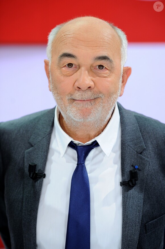 Exclusif - Gérard Jugnot - Enregistrement de l'émission "Vivement Dimanche" au Studio Gabriel. © Guillaume Gaffiot / Bestimage