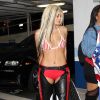 Kylie Jenner et Tyga arrivent au Bootsy Bellows pour fêter Halloween le 29 octobre 2016 à Los Angeles