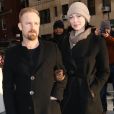 Ben Foster et sa fiancée Laura Prepon - Les célébrités arrivent à la première de 'Final Portrait' au musée Solomon R. Guggenheim à New York, le 22 mars 2018