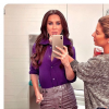 Jessica Mulroney, meilleure amie de Meghan Markle (duchesse de Sussex), en loge pour l'émission CityLine le 25 octobre 2018, photo Instagram.