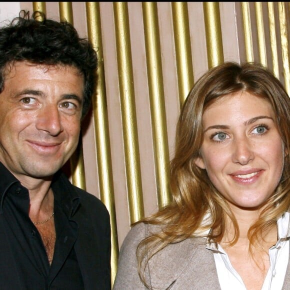 Patrick Bruel et Amanda Sthers du temps de leur mariage à Paris, le 8 cotobre 2007.