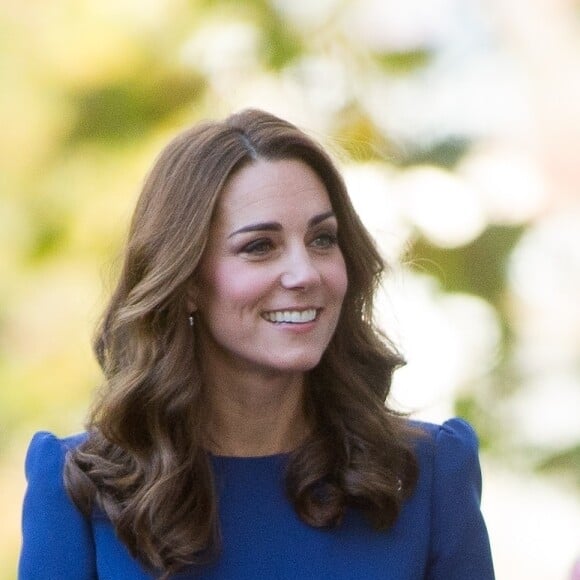 La duchesse Catherine de Cambridge (Kate Middleton) en visite à l'Imperial War Museum à Londres le 31 octobre 2018.