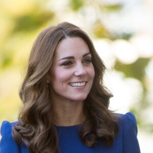La duchesse Catherine de Cambridge (Kate Middleton) en visite à l'Imperial War Museum à Londres le 31 octobre 2018.