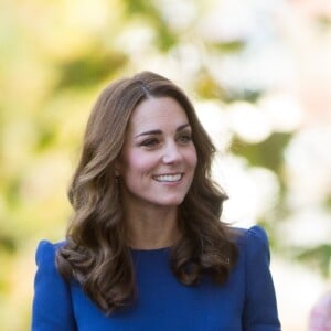 La duchesse Catherine de Cambridge (Kate Middleton) en visite à l'Imperial War Museum à Londres le 31 octobre 2018.